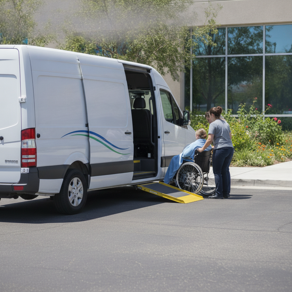 Dialysis Transportation no peoples faces